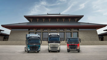 تولید کامیون های جدید شرکت ولوو در چین