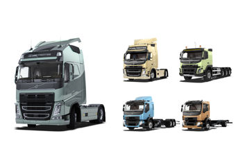 مدل های مختلف کامیون ولوو