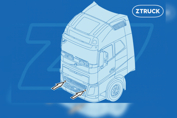 🚛 راهنمای کامل یدککشی و حمل ایمن کامیونهای ولوو FH و FM (روش صحیح و نکات ایمنی)
