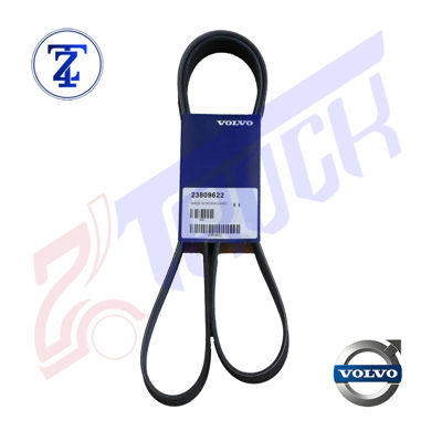 تسمه دینام اصلی ولوو با شماره تسمه 8PK1557 - ساخت رومانی