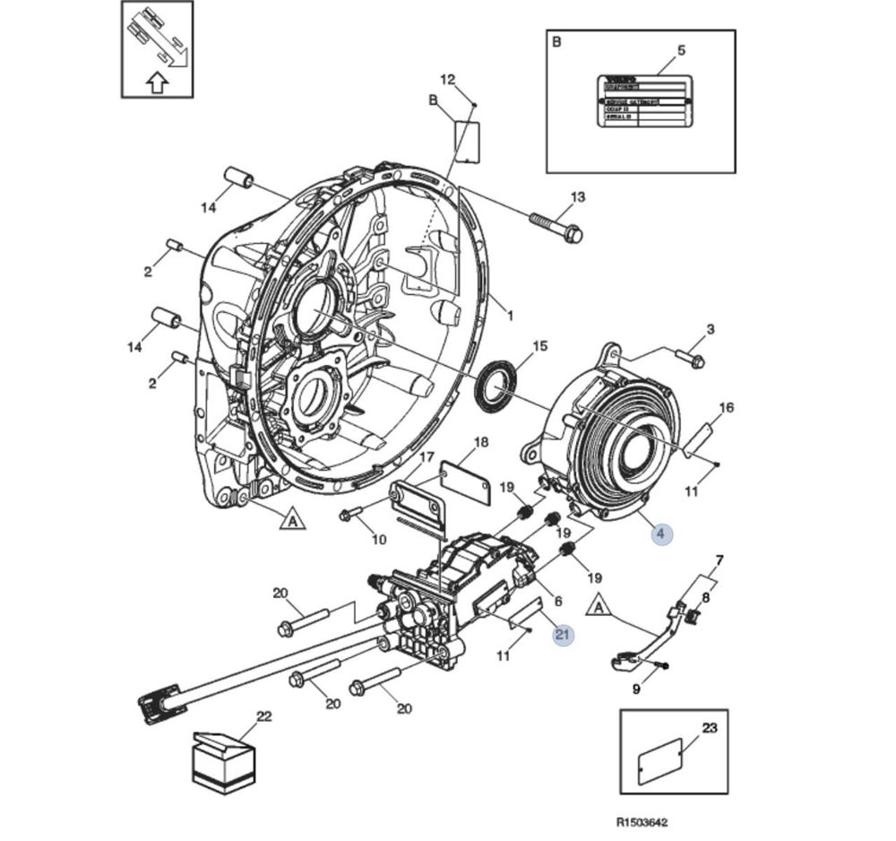 ⚙️ بررسی گیربکس جدید ولوو FH500 (2023+) | فرق با مدل قبلی و نکات خرید قطعه اصلی